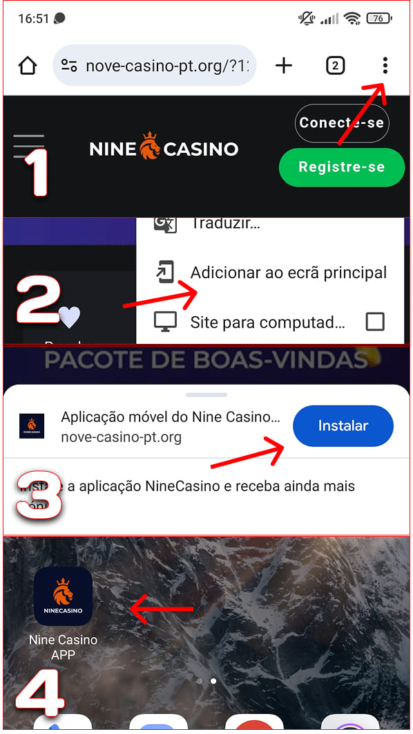 App di Nine Casino